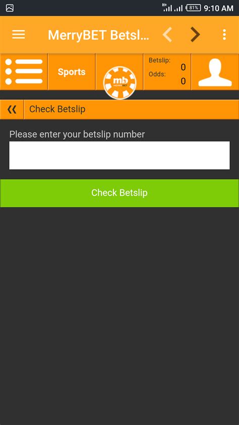 Merrybet Mobile App .
